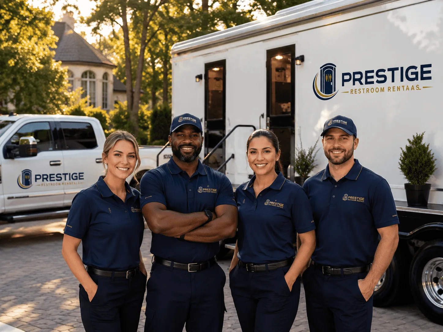 Trusted Luxury Portable Restrooms company in Hortonville, WI